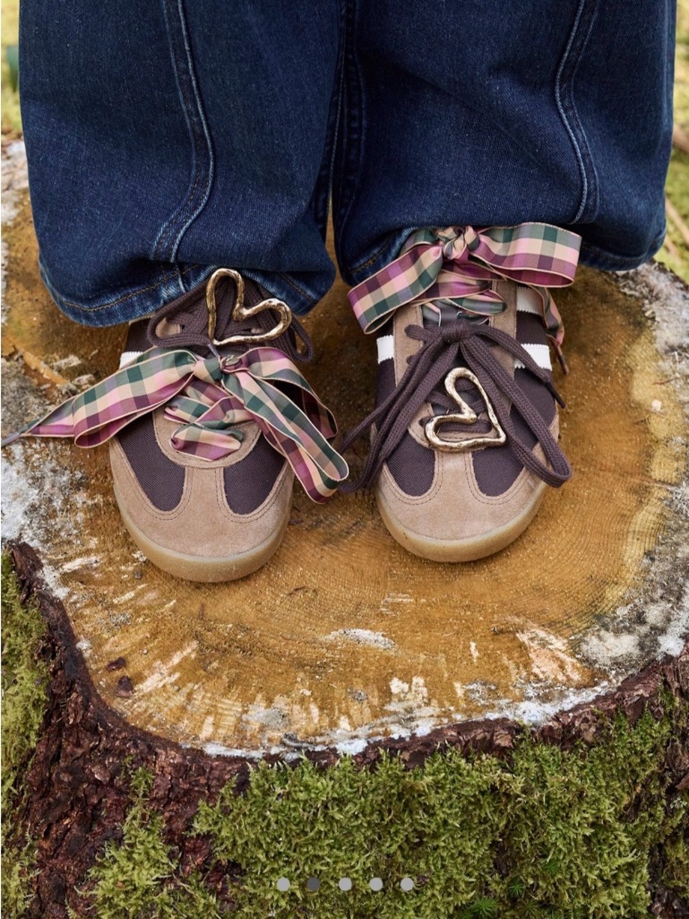 Free People Shoe Lace & Charm Set